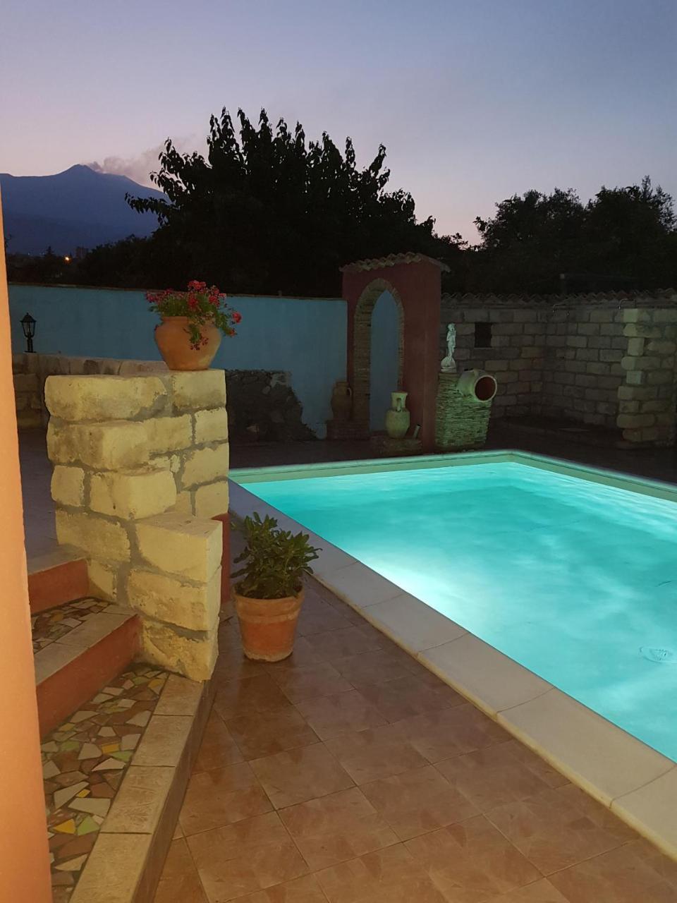 Original Sicily House Villa Santa Venerina Exteriör bild