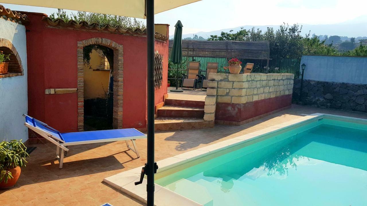 Original Sicily House Villa Santa Venerina Exteriör bild