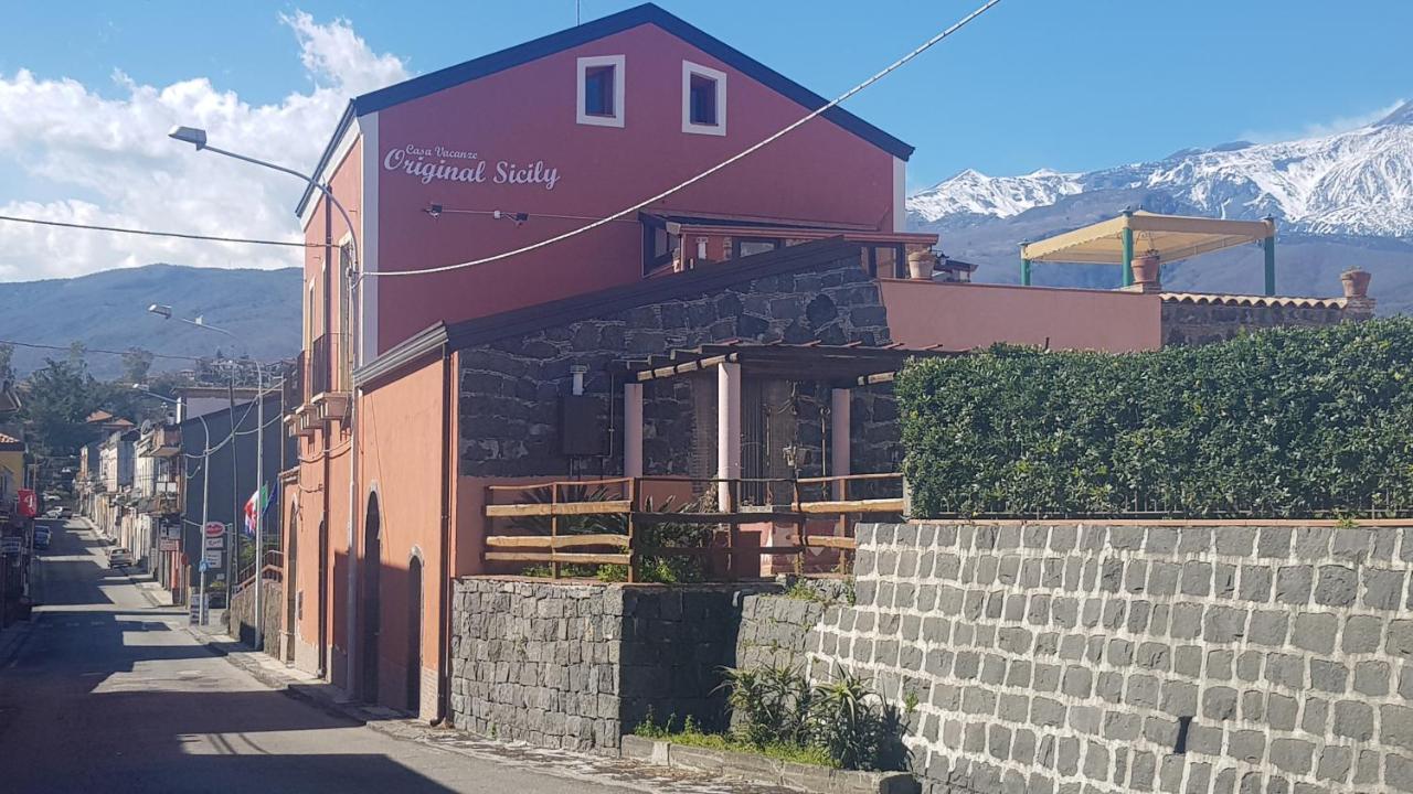 Original Sicily House Villa Santa Venerina Exteriör bild